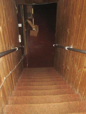 LD Arch Design: Cheery WS stairs before: Photo by Parie Hines